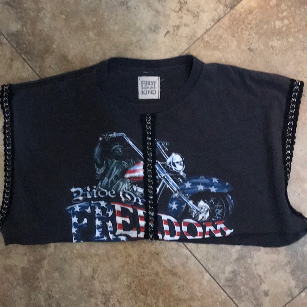 Furst of a kind crop top  “LF”